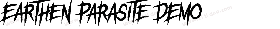 Earthen Parasite DEMO字体转换